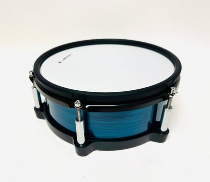 Lemon 10” x 4” BLUE Mesh Tom w Clamp for Roland Alesis Strike Kit