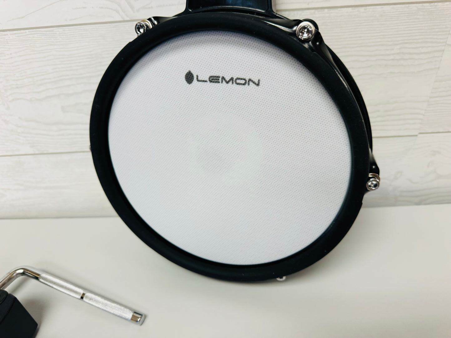 Used Lemon 8” Mesh Tom Drum Pad for Roland or Alesis Strike Kit