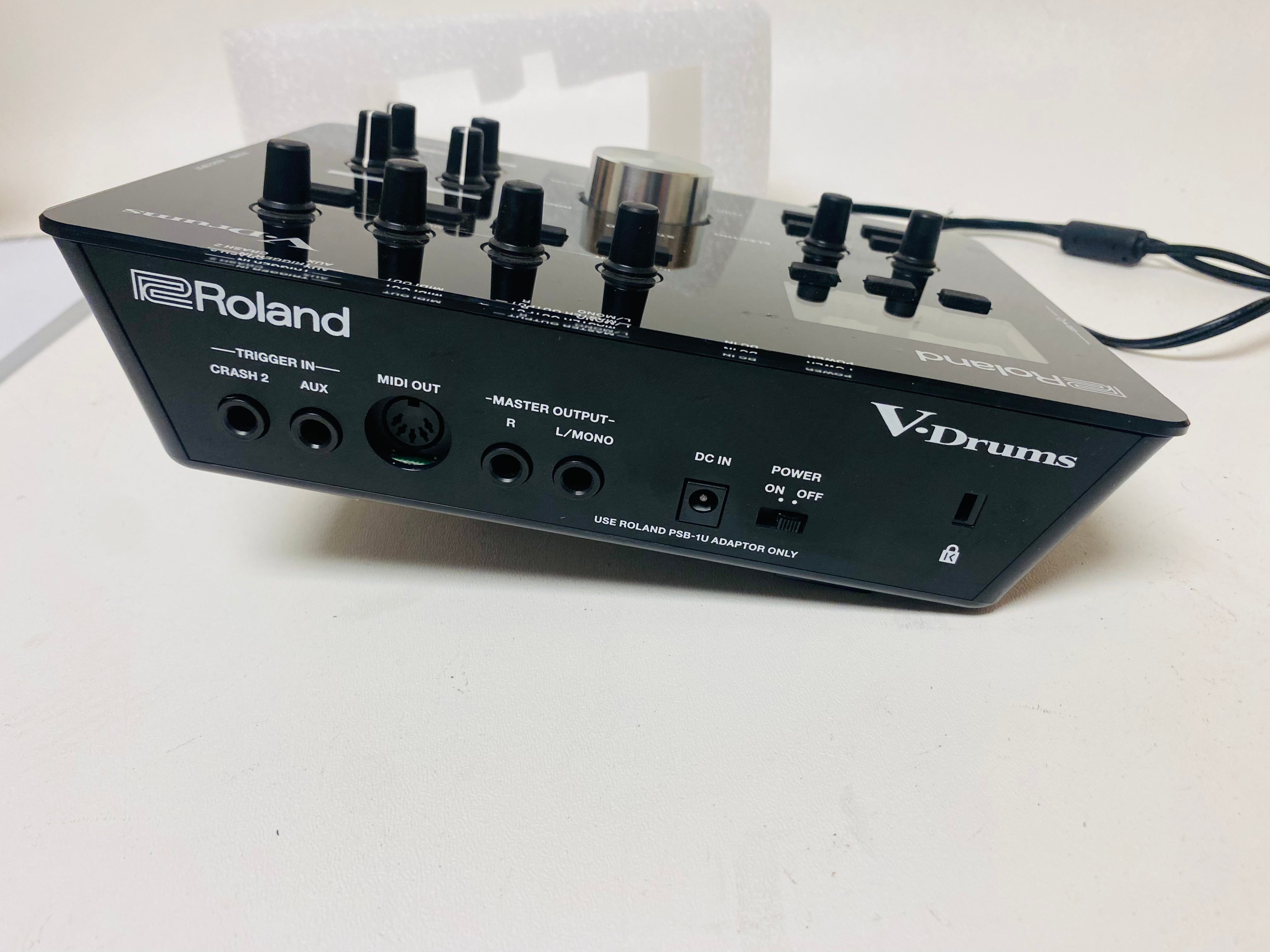 Roland TD-25 Module With Trigger Cables and PSB-1U Power TD25