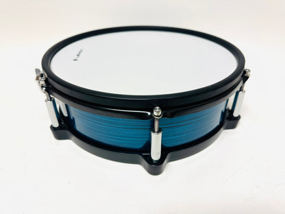 Lemon 12” x 4” BLUE Mesh Tom Snare w Clamp  for Roland Alesis Strike Kit