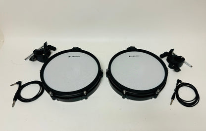 Pair of Lemon 10” Mesh Tom for Roland or Alesis Strike Kit