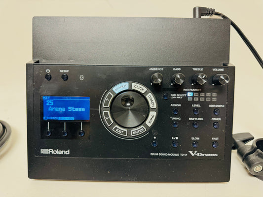 Roland TD-17KVX Module BONUS ITEMS KV Bluetooth Sampling TD17 TD-17
