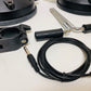 Pair of Roland PDX-6  PDX6 Mesh Pads with Clamp Mount Cable