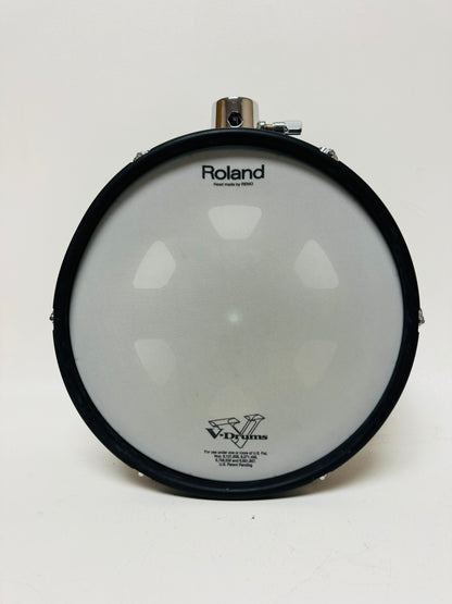 Roland PD-128-BC 12” Black Chrome Mesh Tom Pad PD128