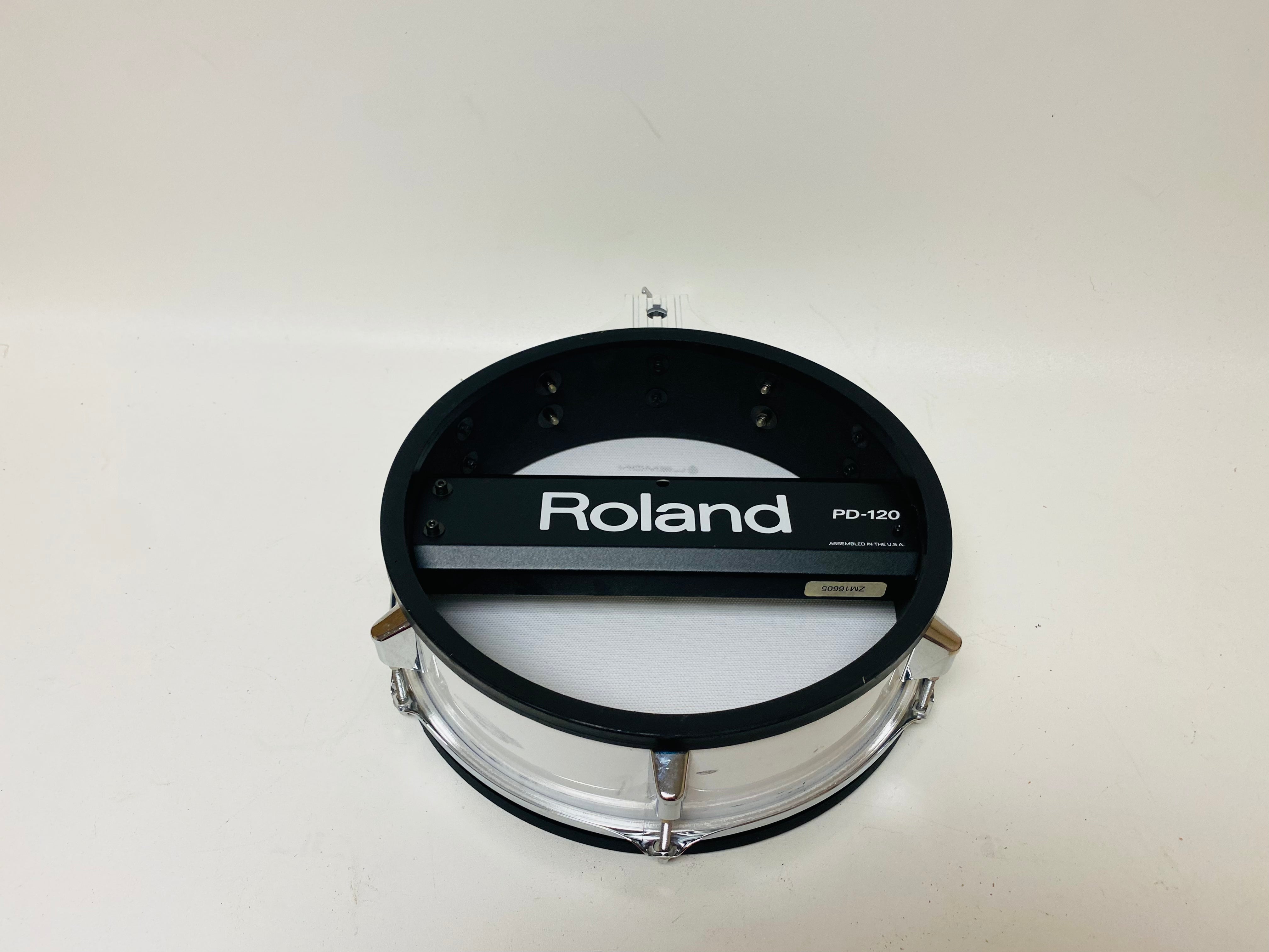 Roland PD-120 white drum pad