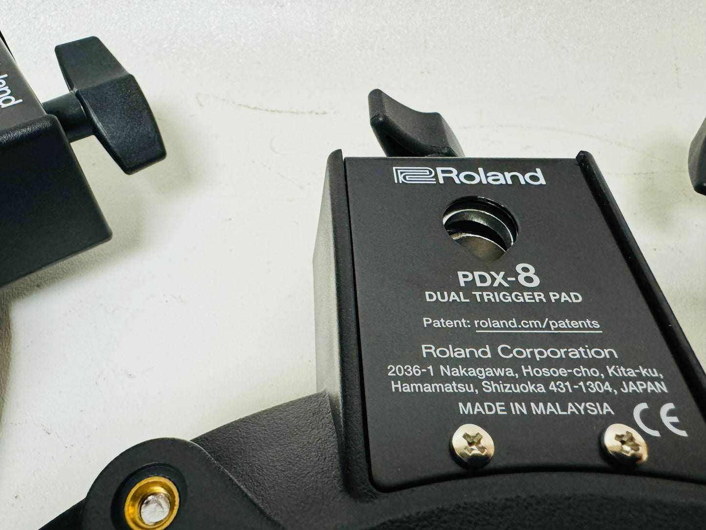 Set of 3 of Latest Style Roland PDX-8 PDX8 Mesh Pads w Clamp Mount Cable