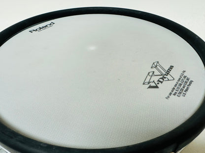 Roland PD-128-BC 12” Black Chrome Mesh Tom Pad PD128