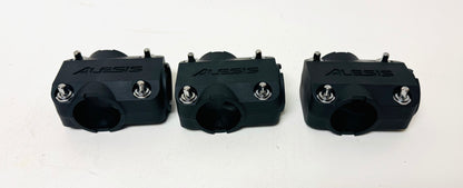 Set of 3 Alesis Nitro PRO Rack T Clamps SE DM Crimson Strike