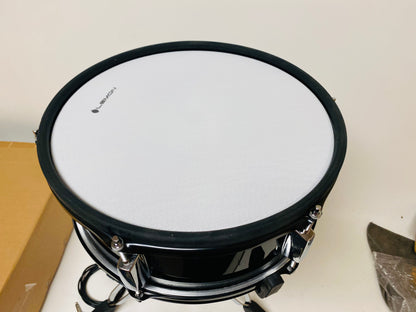 Lemon 13” x 5” Mesh Black Snare W/ Snare stand for Roland or Strike Kit