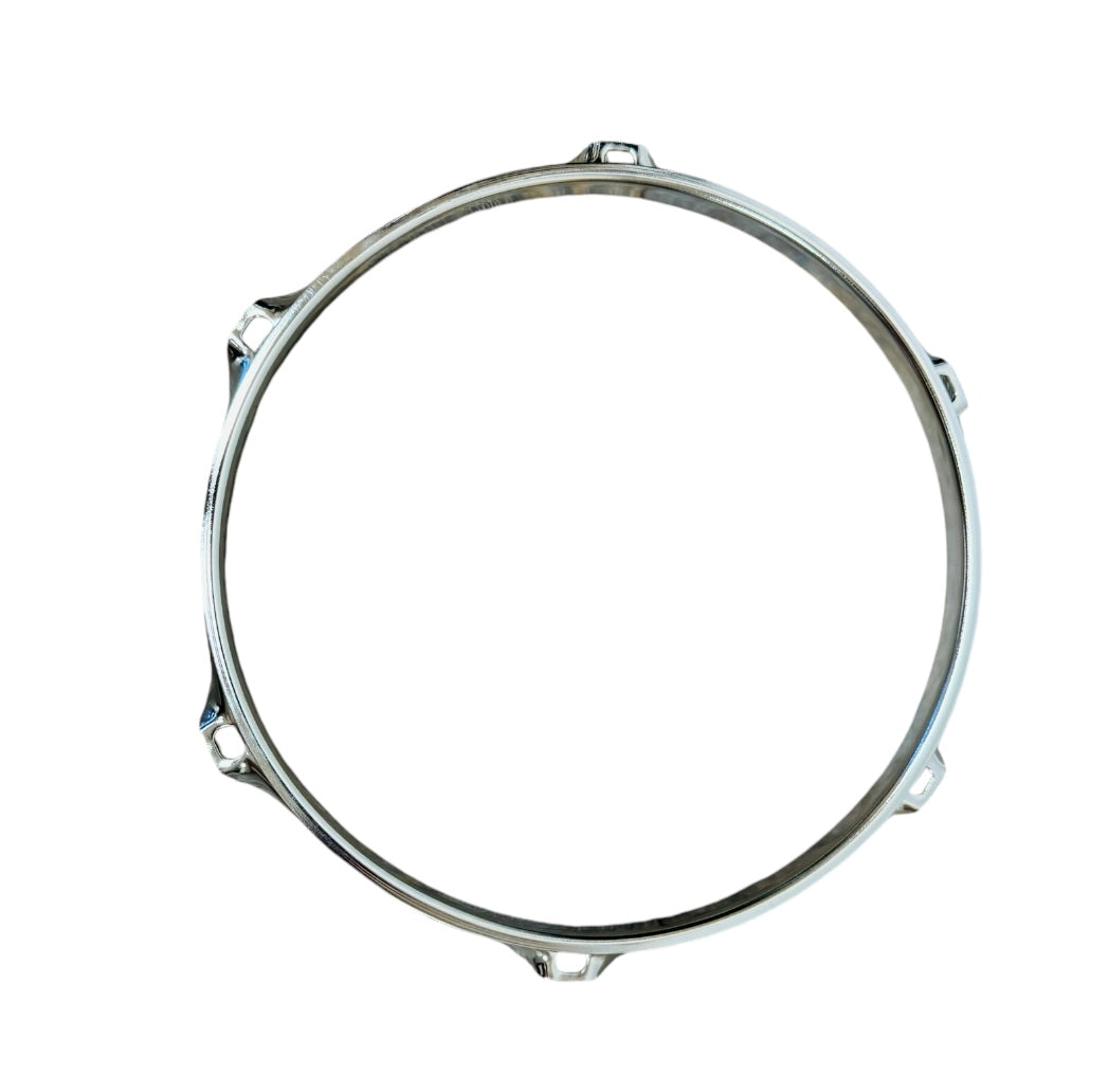 12” Chrome Rim 6 Bolt Pattern for Roland Alesis or Acoustic Drum