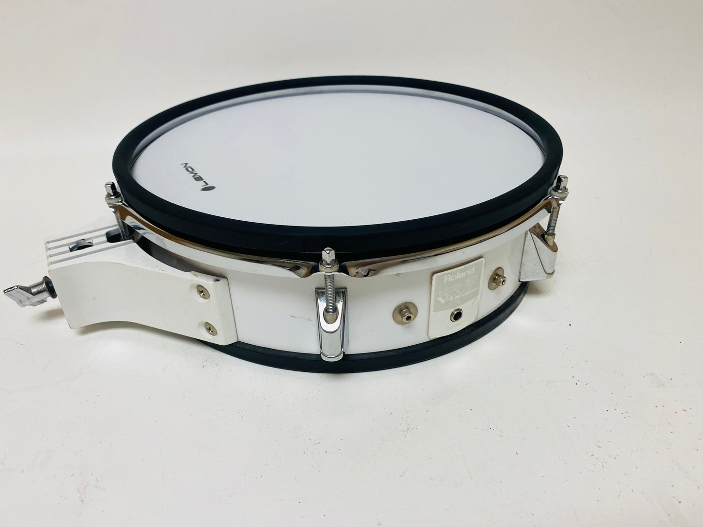 Roland PD-120 white drum pad