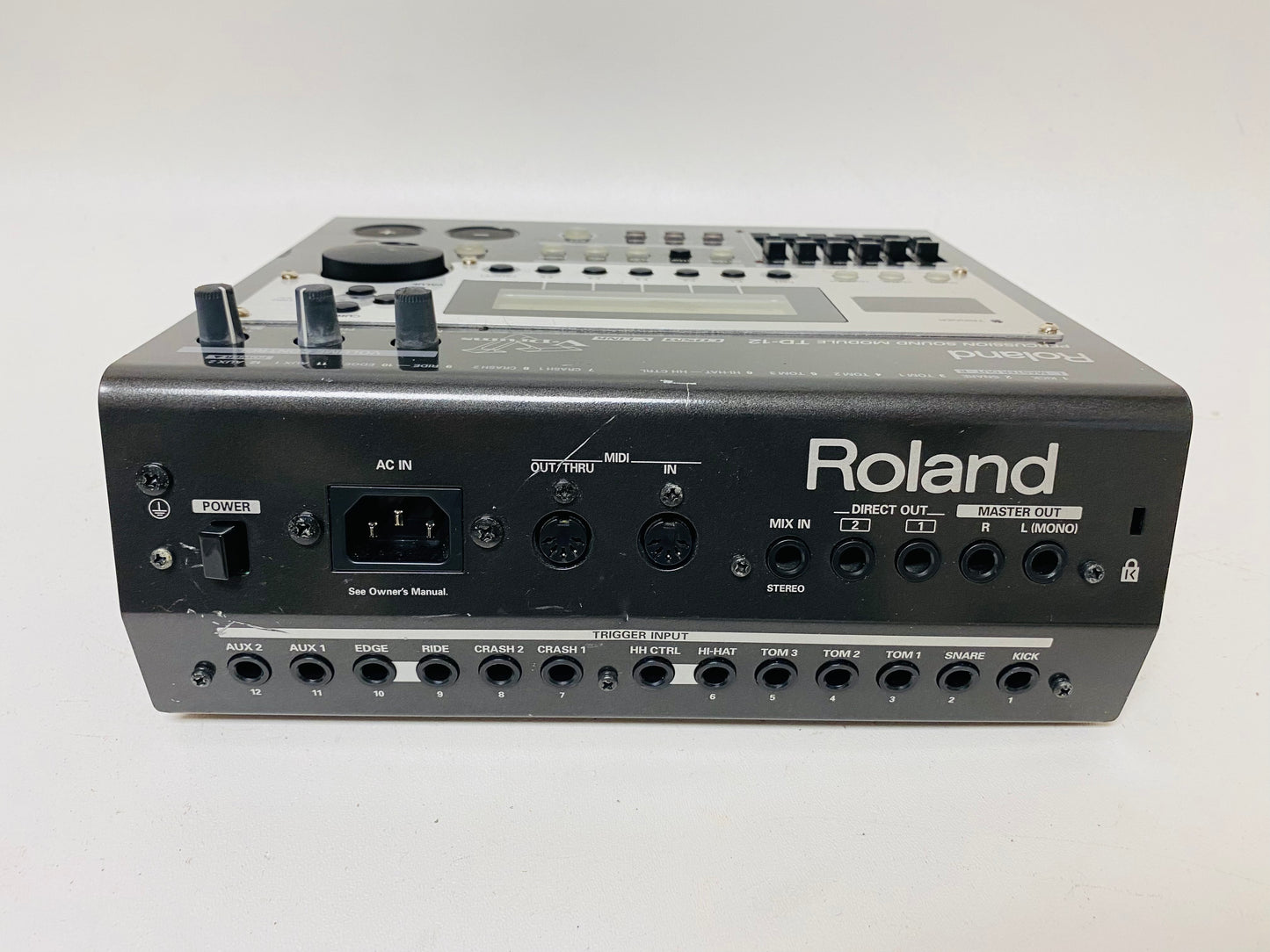 Roland TD-12 V-Drums Module Brain TD12 Plus Cables