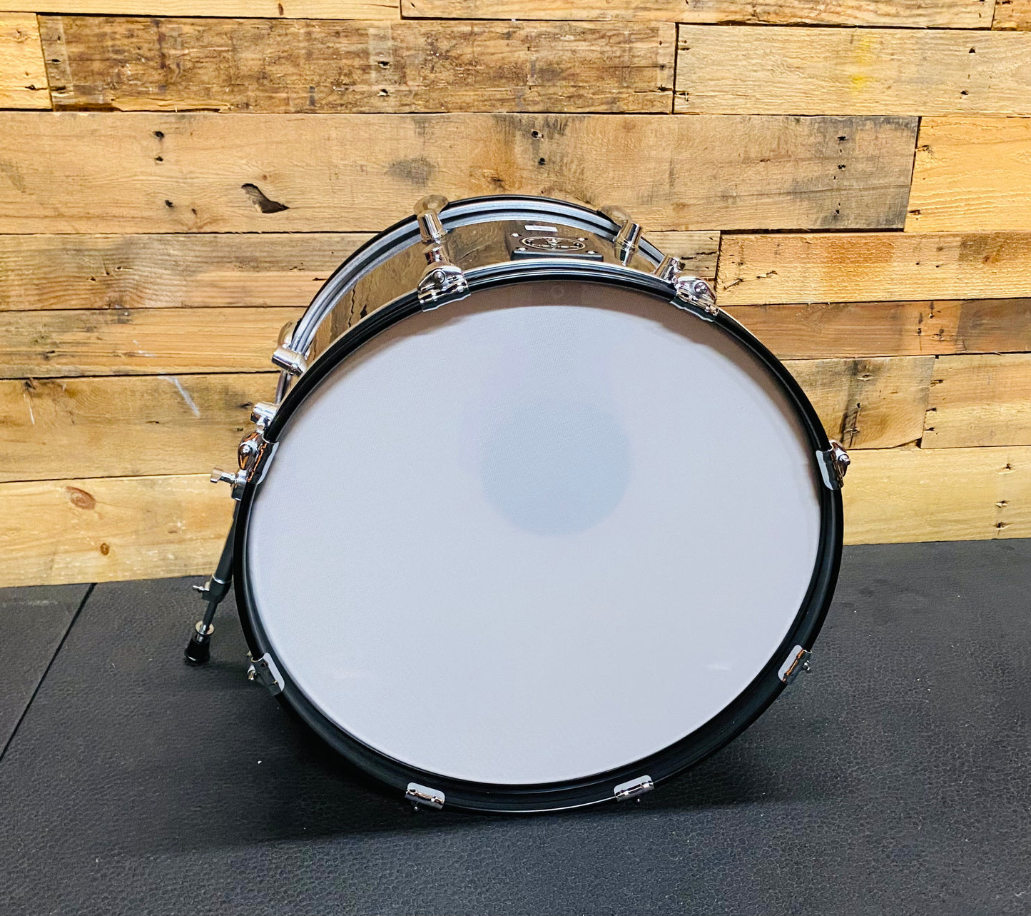 Used Lemon 20”x12” Black Sparkle Bass Kick Drum for Roland Alesis