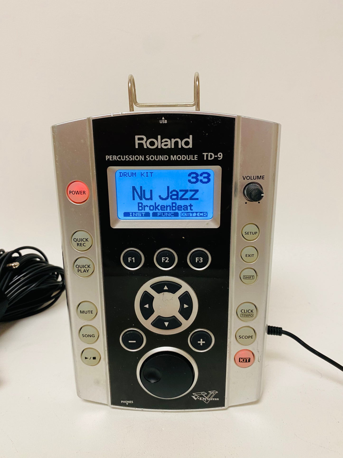 Roland TD-9 V1 Module Brain Cables TD9