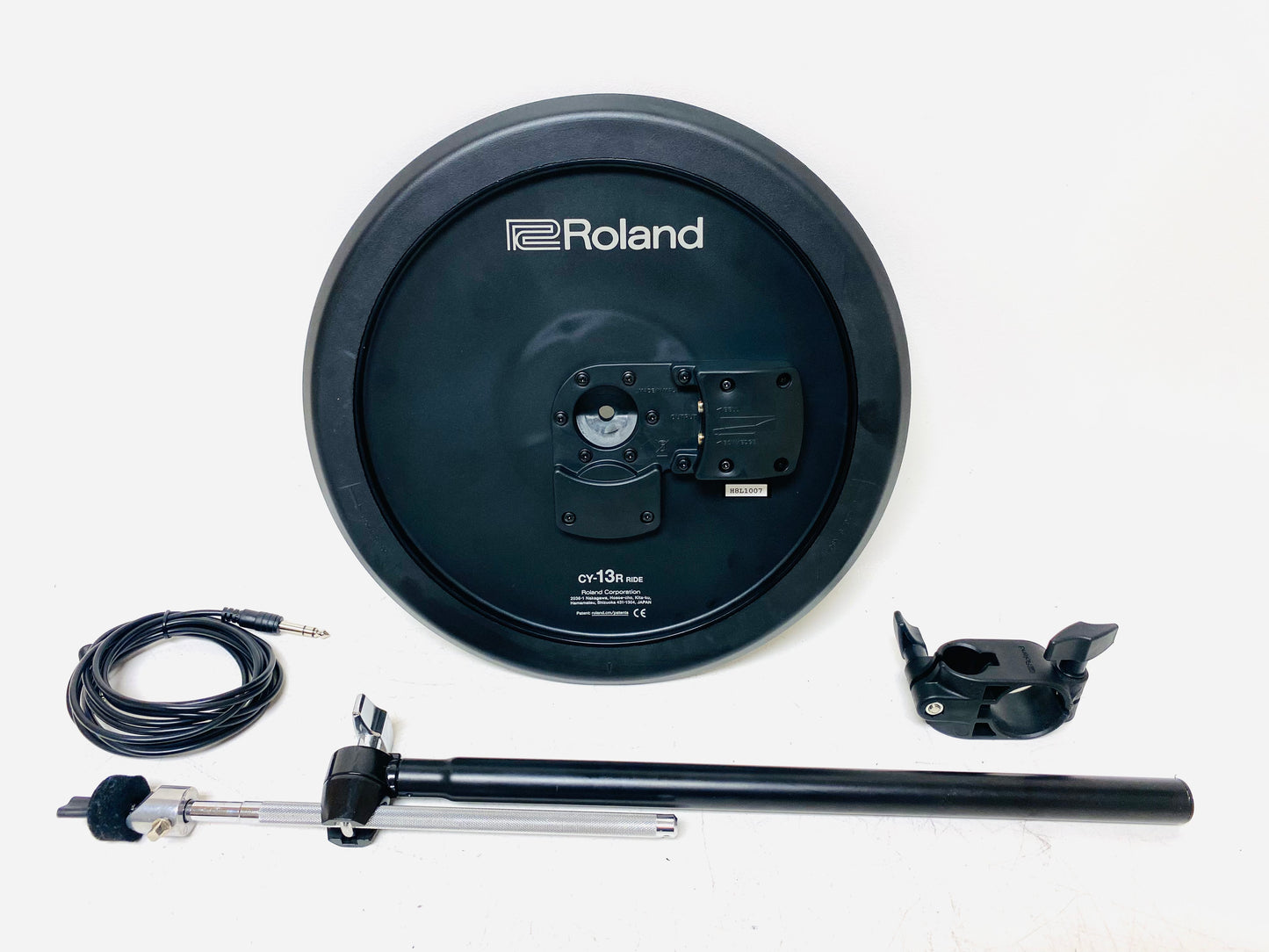 Roland CY-13R Cymbal Black Back with Boom Arm CY13