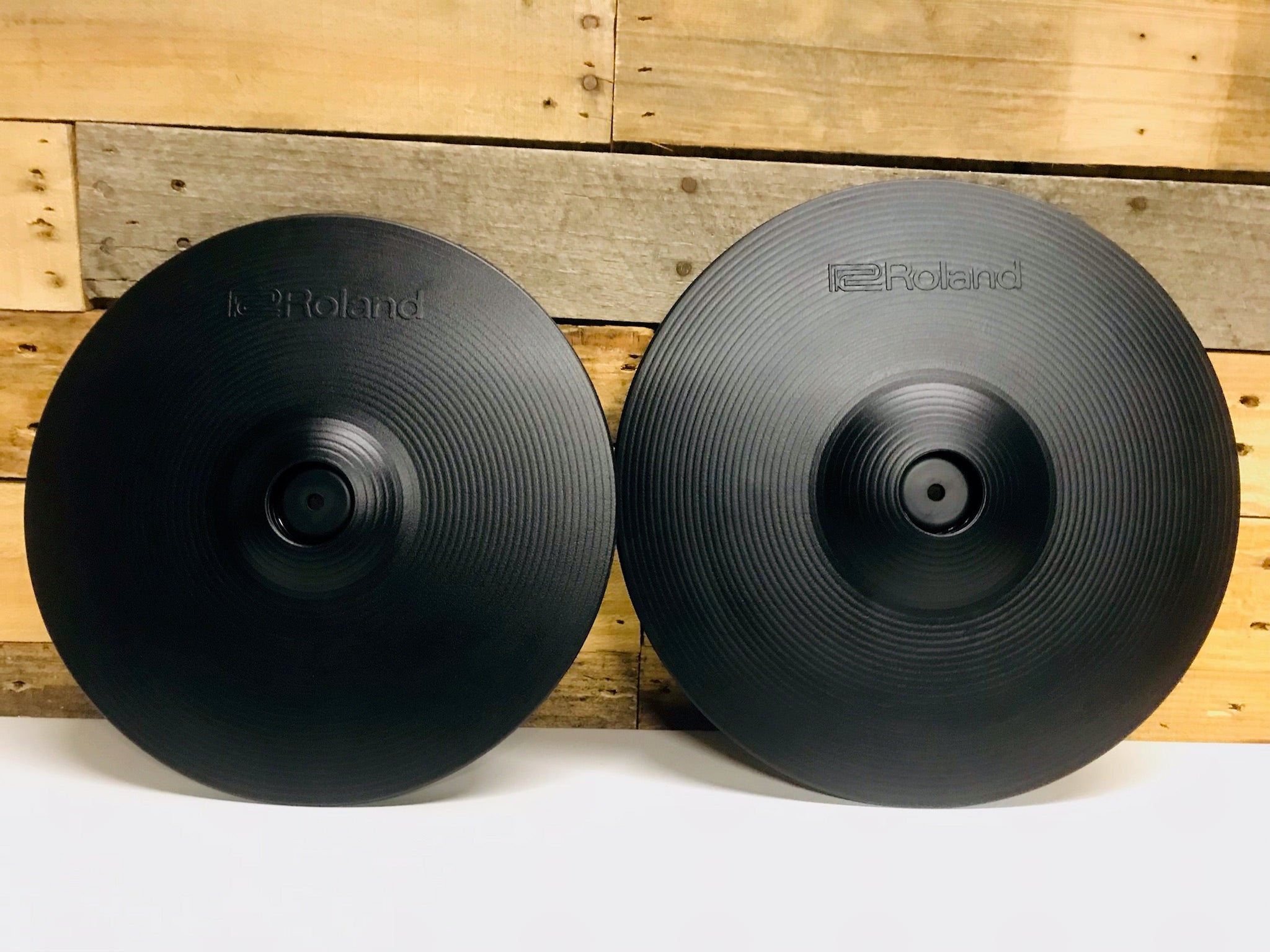 Roland Cymbal Pack CY-12C and Cy-13R Black Back Cymbal