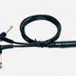 2ft Splitter Female to (2) Male Y-Cable For ROLAND BOSS OR ALESIS V-Drum Cable Cord Short Right Angle