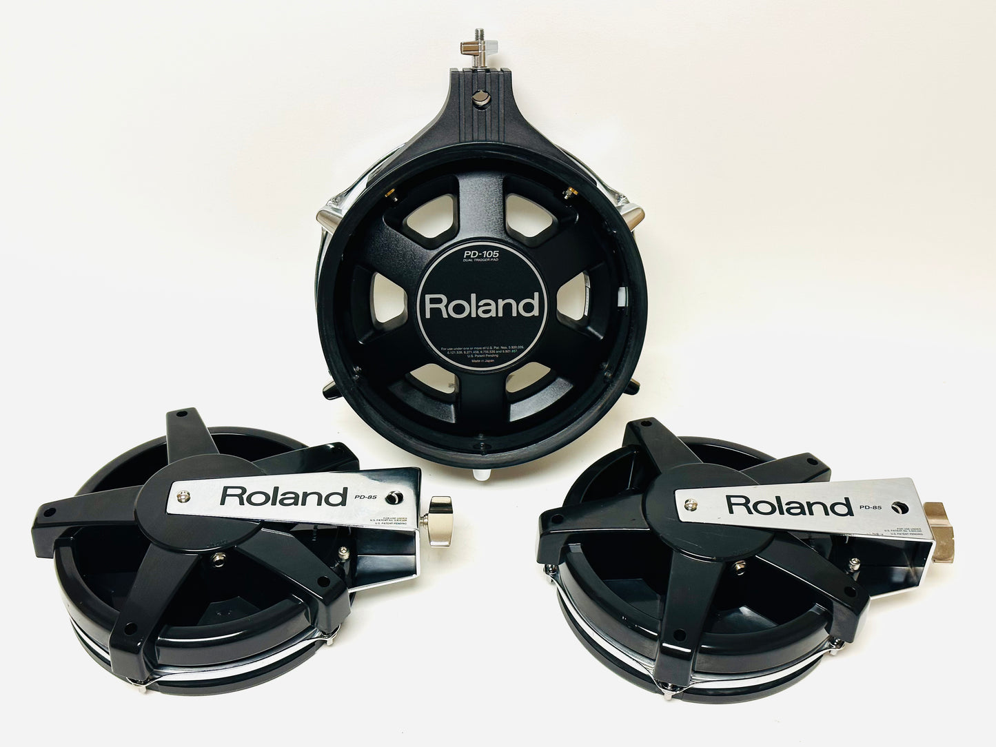 Roland Mesh Pad Set (1) PD-105 and (2) PD-85