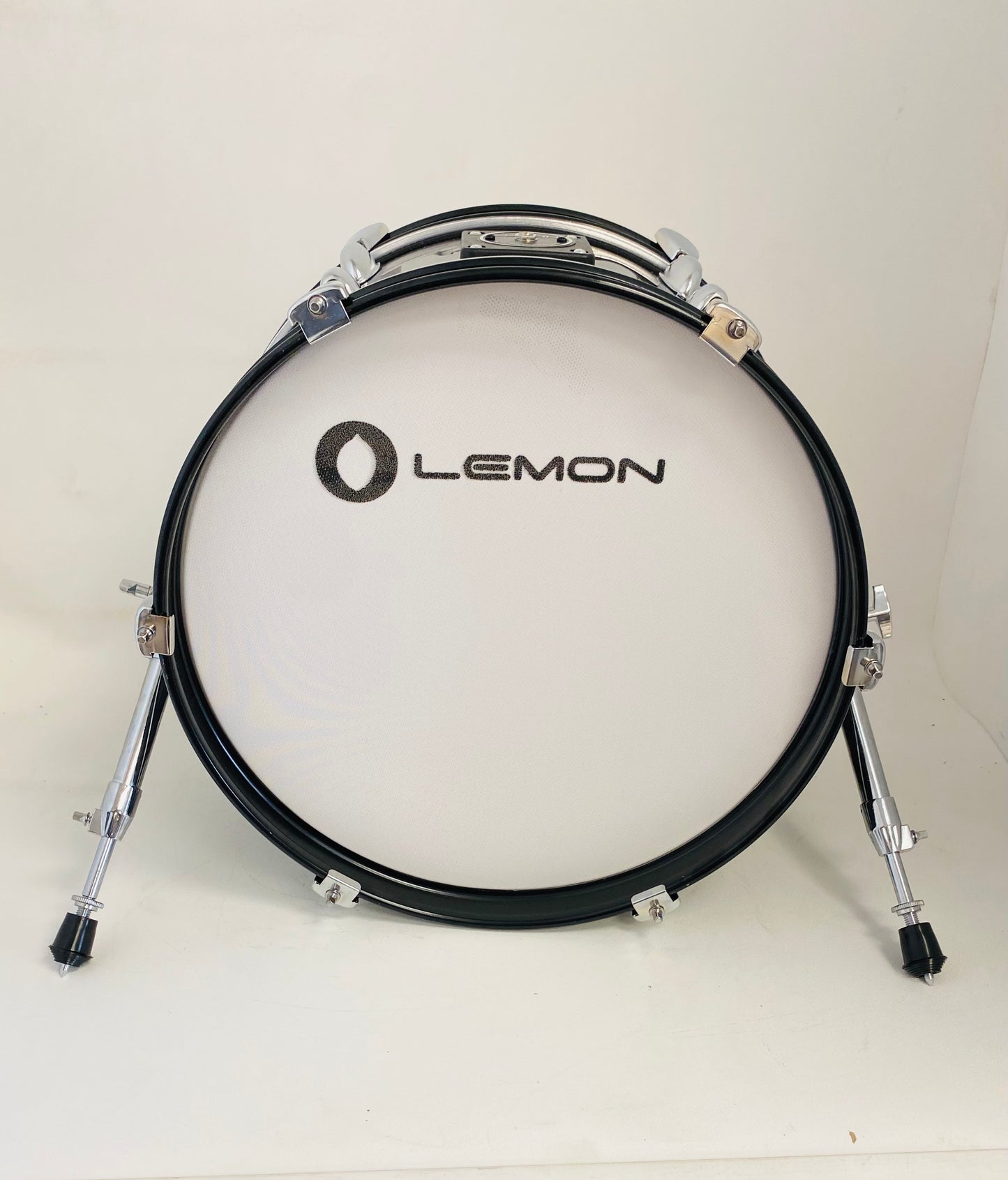 Lemon 16” Black Sparkle Bass Kick Drum for Roland and Alesis Kit