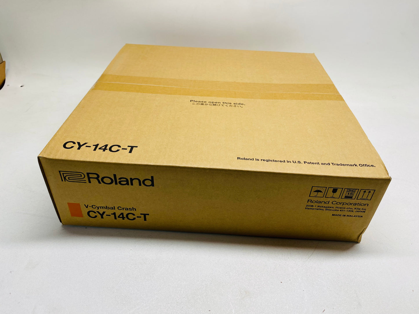 Roland CY-14C-T 14” Black Crash Cymbal CY14 OPEN BOX